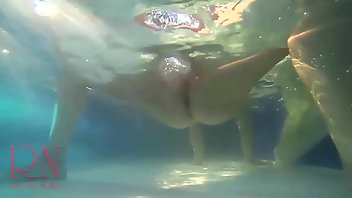 Underwater Outdoor Bikini Nipples 