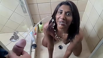 Toilet Interracial Amateur Homemade 